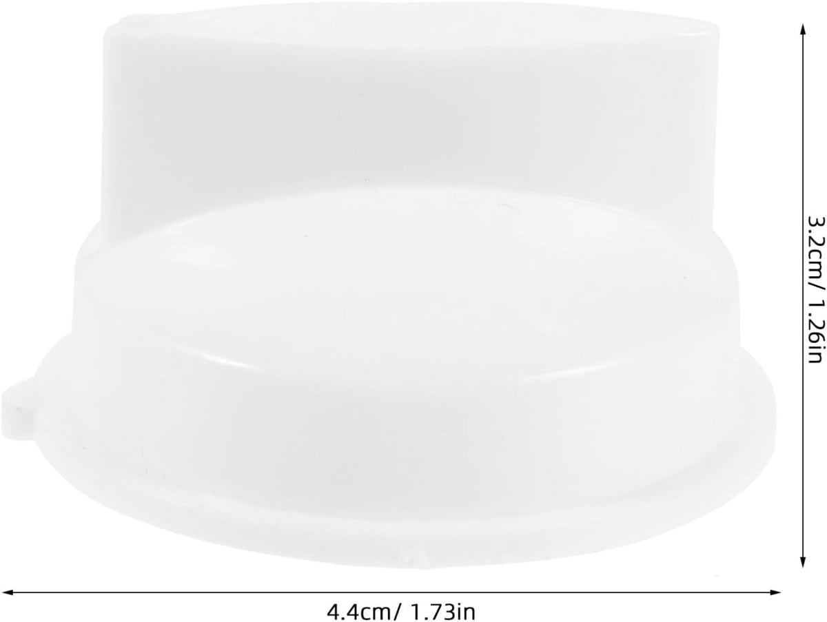 4pcs White Microwave Oven Replacement Knobs for Timing Control