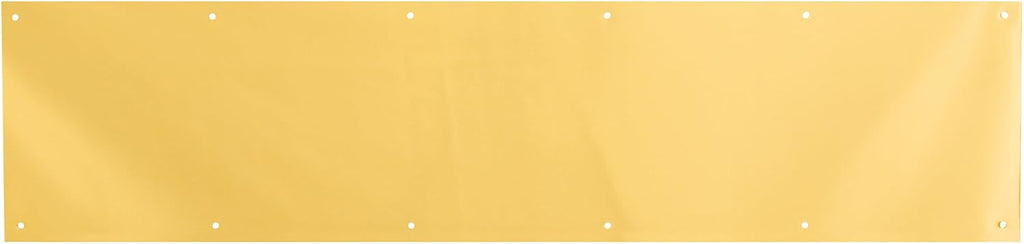 MP4704 Solid Brass Kick Plate, 6 x 34 in, Polished Brass | Single Pack