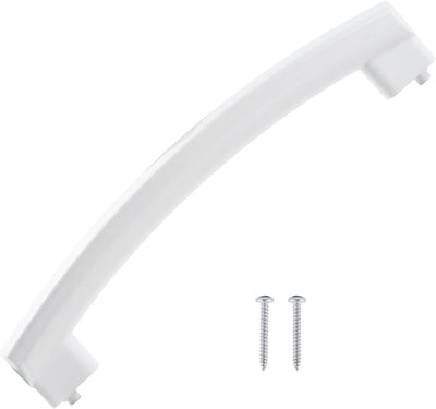 WB15X10276 Microwave Door Handle WB06X10943 Handle Kit White Compatible with General Electric GE Microwave Replace AP5790515 PS8754173 EAP8754173 (Contains 2 Screws)
