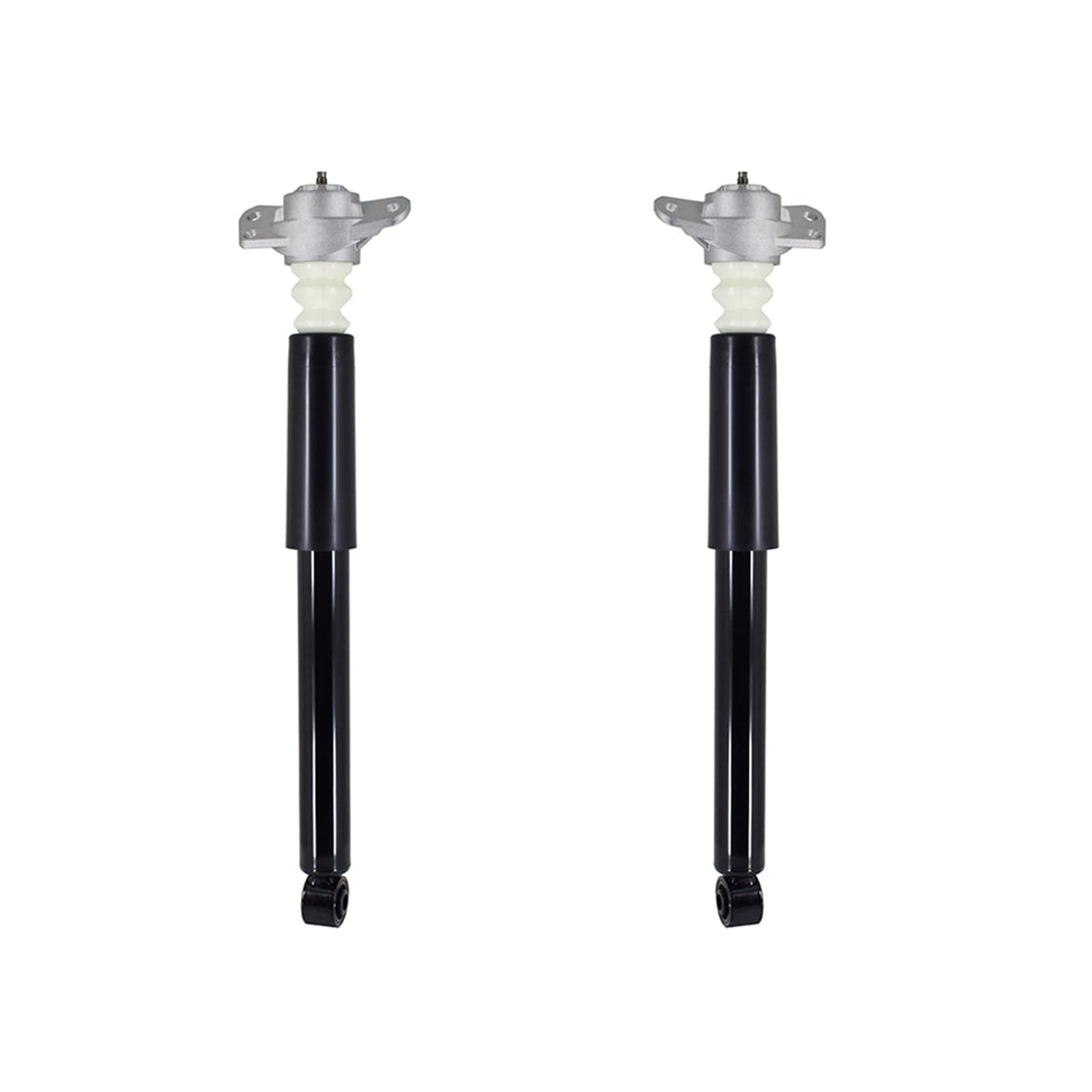 PM Auto Pair of 2 Rear Complete Shock Absorber Kit Compatible With 2010-2014 Volkswagen Golf