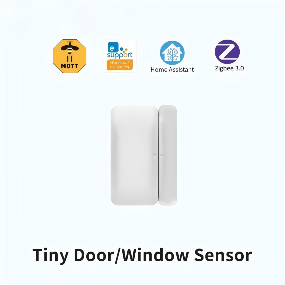 Tiny Dropped-Resistant smart Zigbee3.0 Door/Window Sensor Contact Sensor, Support Ewelink Home Assistant zigbee2MQTT (2)
