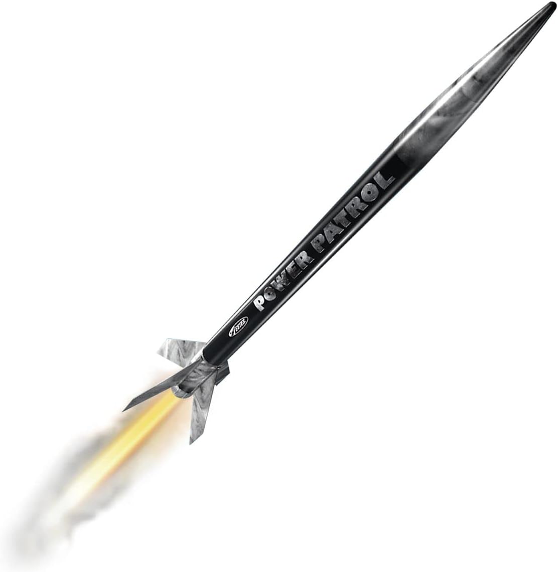 Power Patrol Model Rocket Kit, Brown/a, 20 inches (2481)
