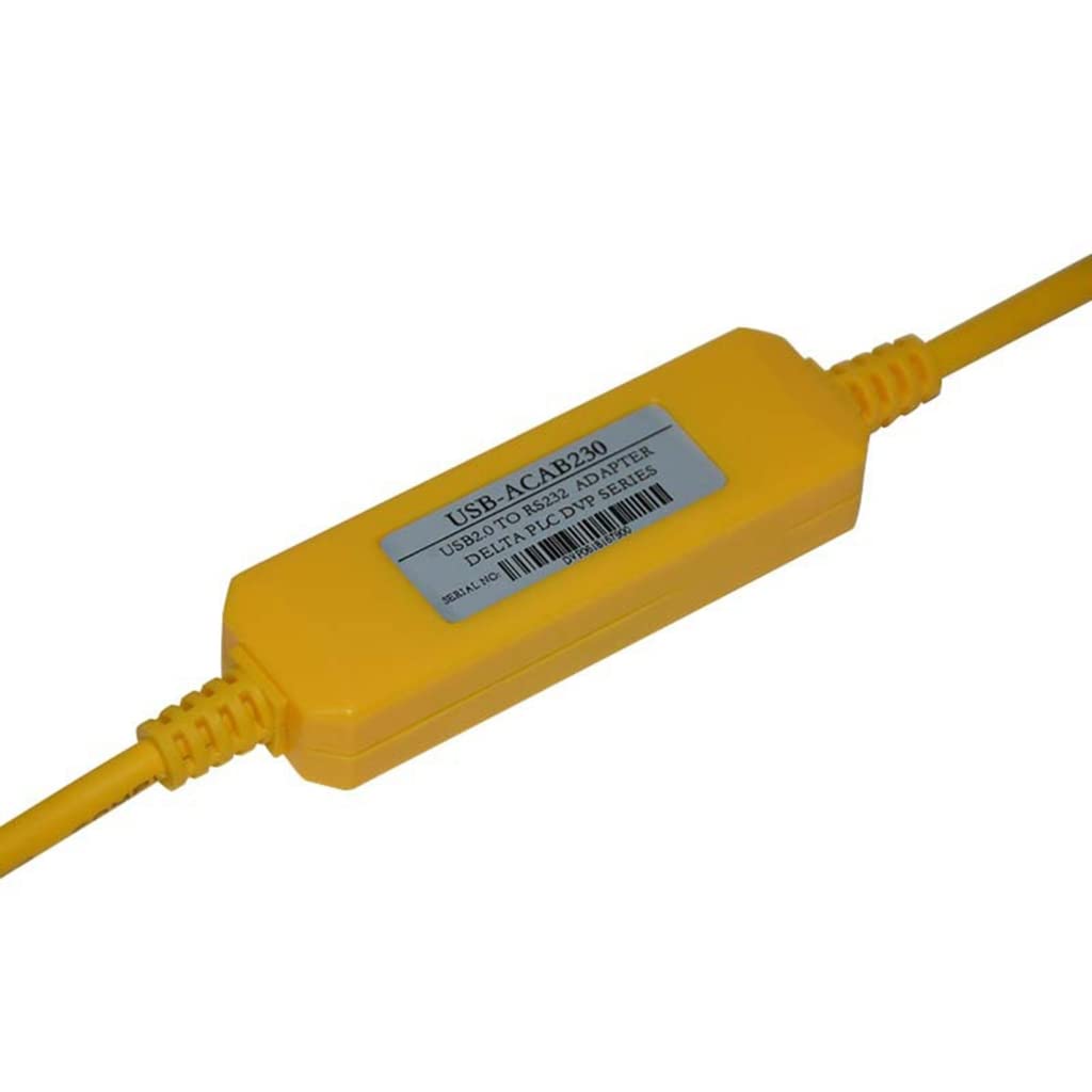 Flex PLC Programming Cable for Delta USB-DVP ES EX EH EC Series Download Cable