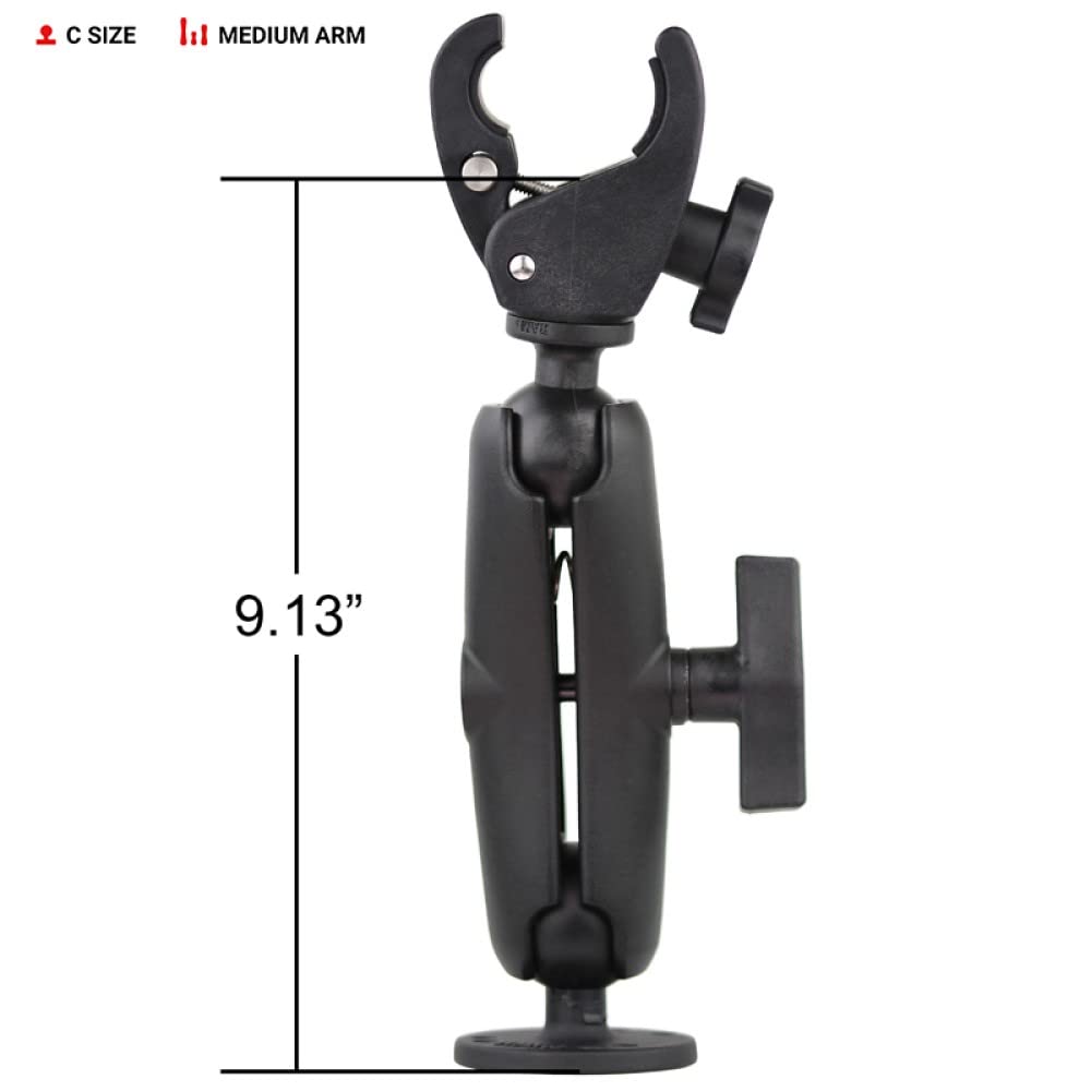 RAM Mounts Trolling Motor Stabilizer with Tough-Claw Rail Mount