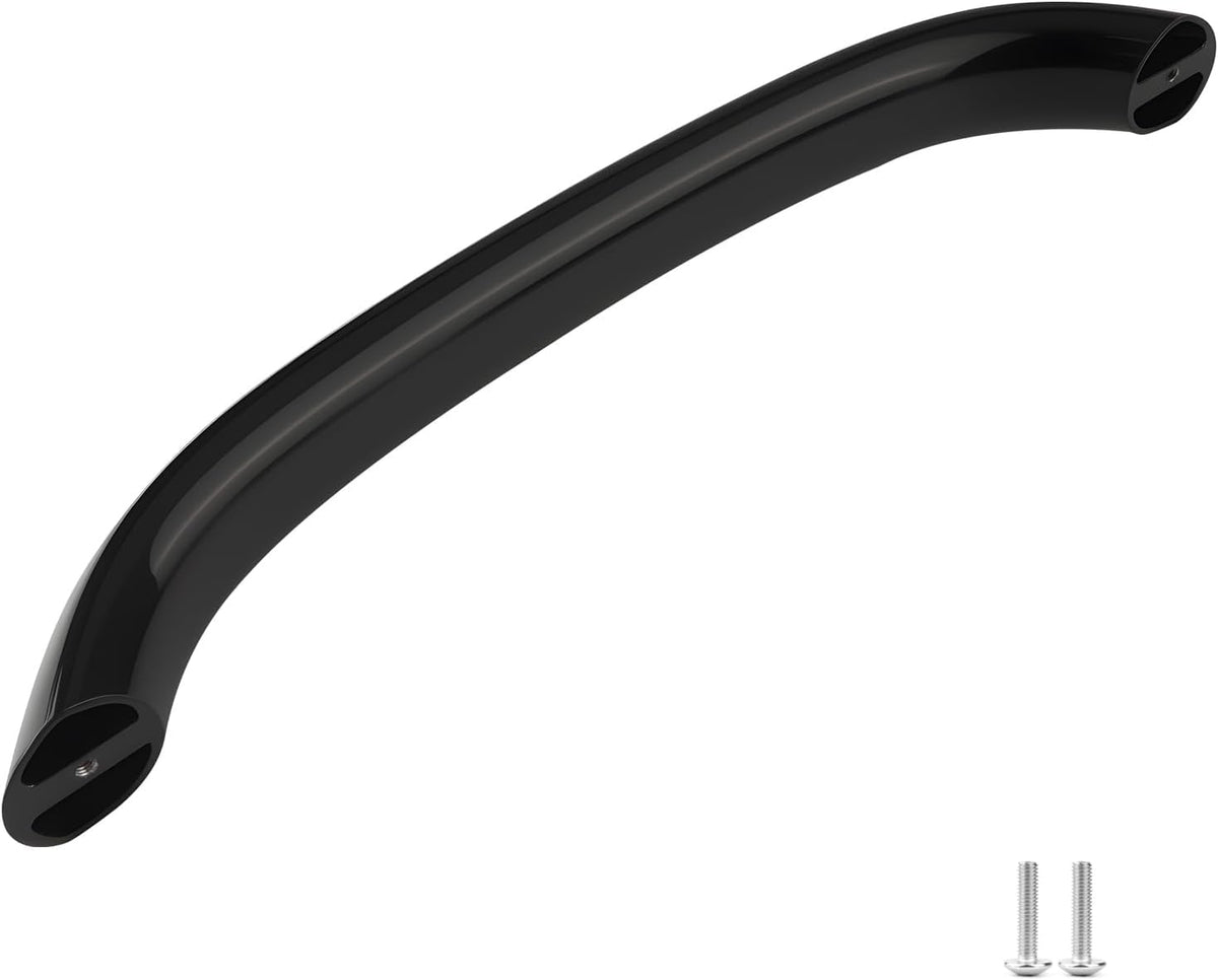 Microwave Door Handle Black Compatible with Frigidaire Electrolux Select Microwaves, Replace# 5304477398, Approx. 24.8 cm / 9.76 in Hole Spacing, 27.6 cm / 10.87 in Overall Length