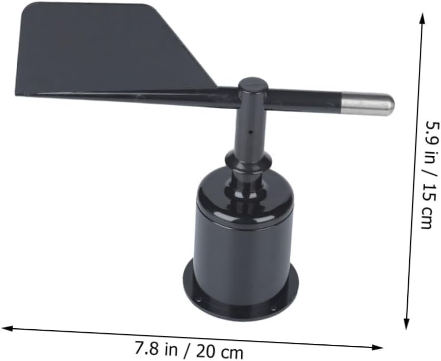 2 Pcs Wind Anemometer Shell Abs Wind Indicator for Direction Measurement Durable Indicator for Weather Stations