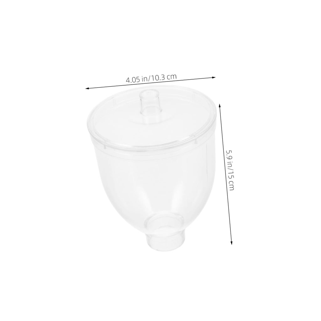 Coffee Bean Funnel 250g Plastic Grinder Bin for Espresso Machine