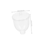 Coffee Bean Funnel 250g Plastic Grinder Bin for Espresso Machine