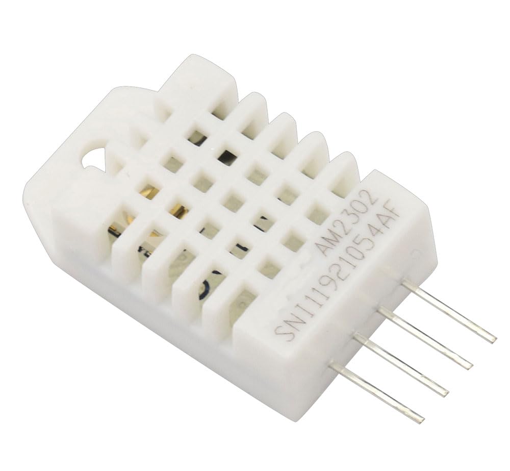 VKLSVAN 2PCS DHT22 AM2302 Humidity Sensitive Capacitor Digital Temperature and Humidity Sensor Module Temp Humidity Monitor with Cable