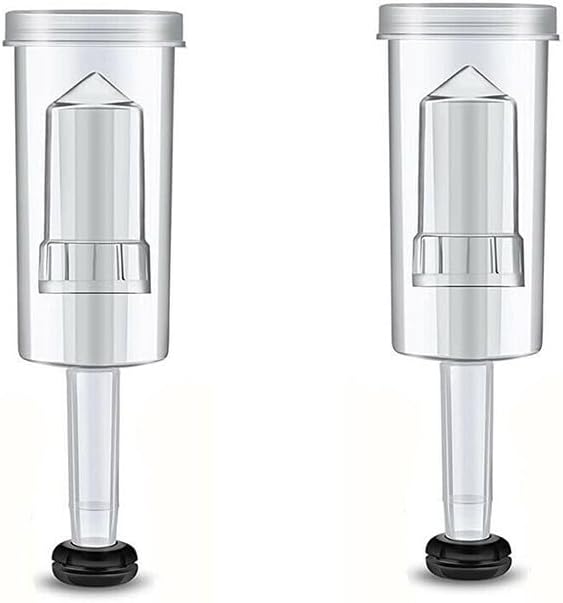 3-Pack S-Shaped for airlock for Beer Wine Fermentation 3-Pack | BPA-free PP plastic, silicone grommet, fits 1/2 inch