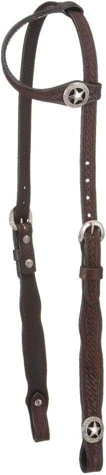 Royal King Square Cheek Single Ear Headstall