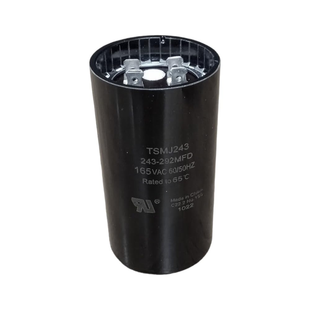 for Titan Pro TSMJ243 Motor Start Capacitor 243-292 MFD UF / 165 VAC