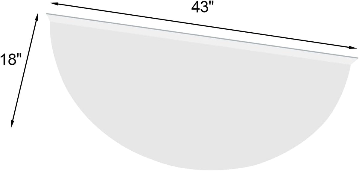 Polycarbonate Window Well Covers Outside, Basement Window Well Cover, Heavy Duty Clear Plastic Window Guard, UV