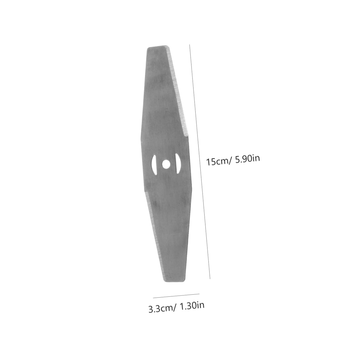 HIAKDOFT 12pcs Garden Grass Trimmer Blades Replacement Mower Blades