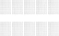 Self Absorbing Ice Pack Sheets, 10 Sheets 24 Slots PE Nonwoven