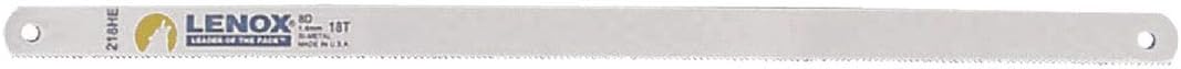 LENOX Tools Hacksaw Blade, 12-inch, 18 TPI (20154S218HE)