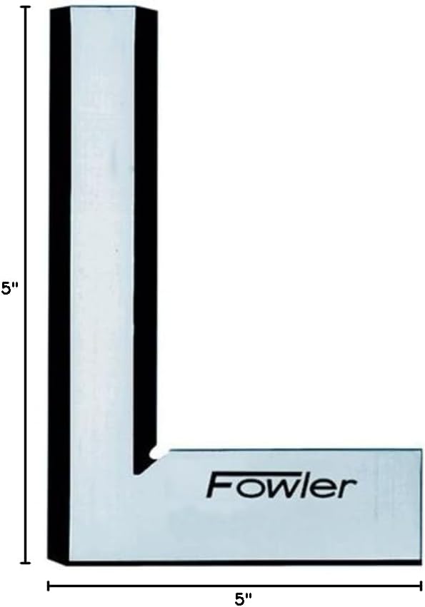 Fowler 52-426-005-0, Bevel Edge Square with 4.875" Blade