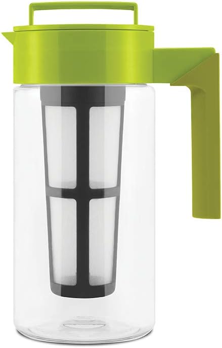 Flash Chill Iced Tea Maker - Versatile Tea Brewer for Loose/Bagged Tea - Patented Flash Chill Tech Hot/Cold Use