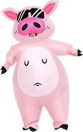 Inflatable Pig Costume, Pig Costume Adult Inflatable Costumes Adult Size Full Body Blow up Costumes for Adults Women