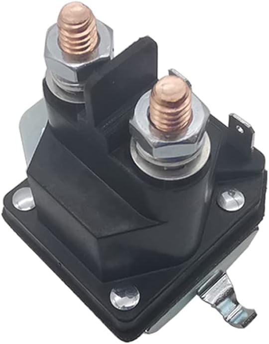Riding Lawn Mower Tractor Starter Solenoid Compatible with MTD Cub Cadet Troy-Bilt Yard Man Mowers 725-06153A 725-06153