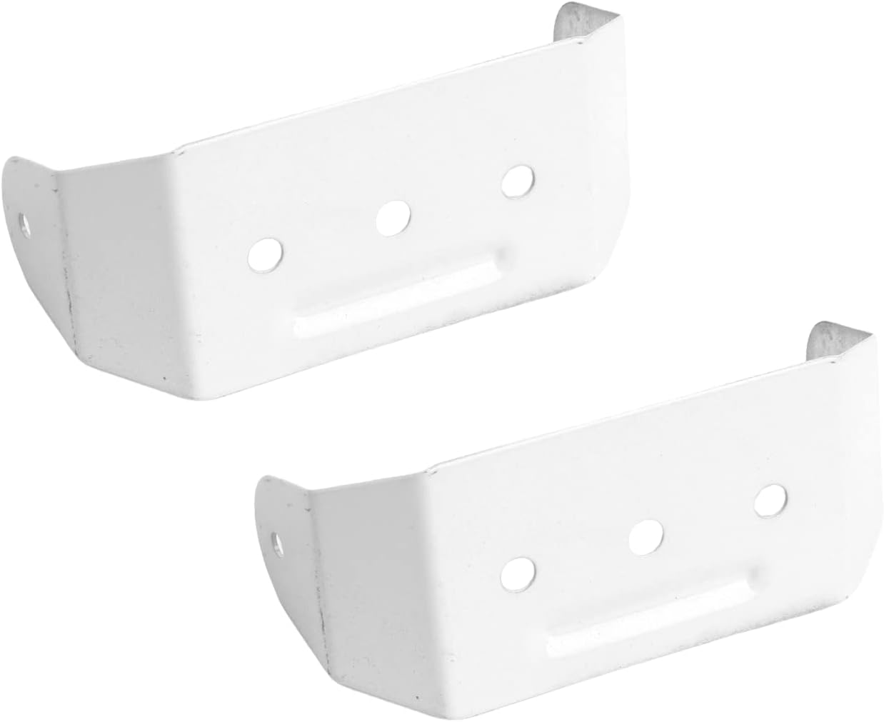 Downspout Gutter Pipe Clip Hidden Bracket 2x3 ，rain gutter downspout extension (2)