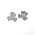 Ochoos 2Pcs 16mm Replacement Microwave Oven Turntable Roller Guide Support Coupler Tray Shaft