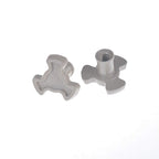Ochoos 2Pcs 16mm Replacement Microwave Oven Turntable Roller Guide Support Coupler Tray Shaft