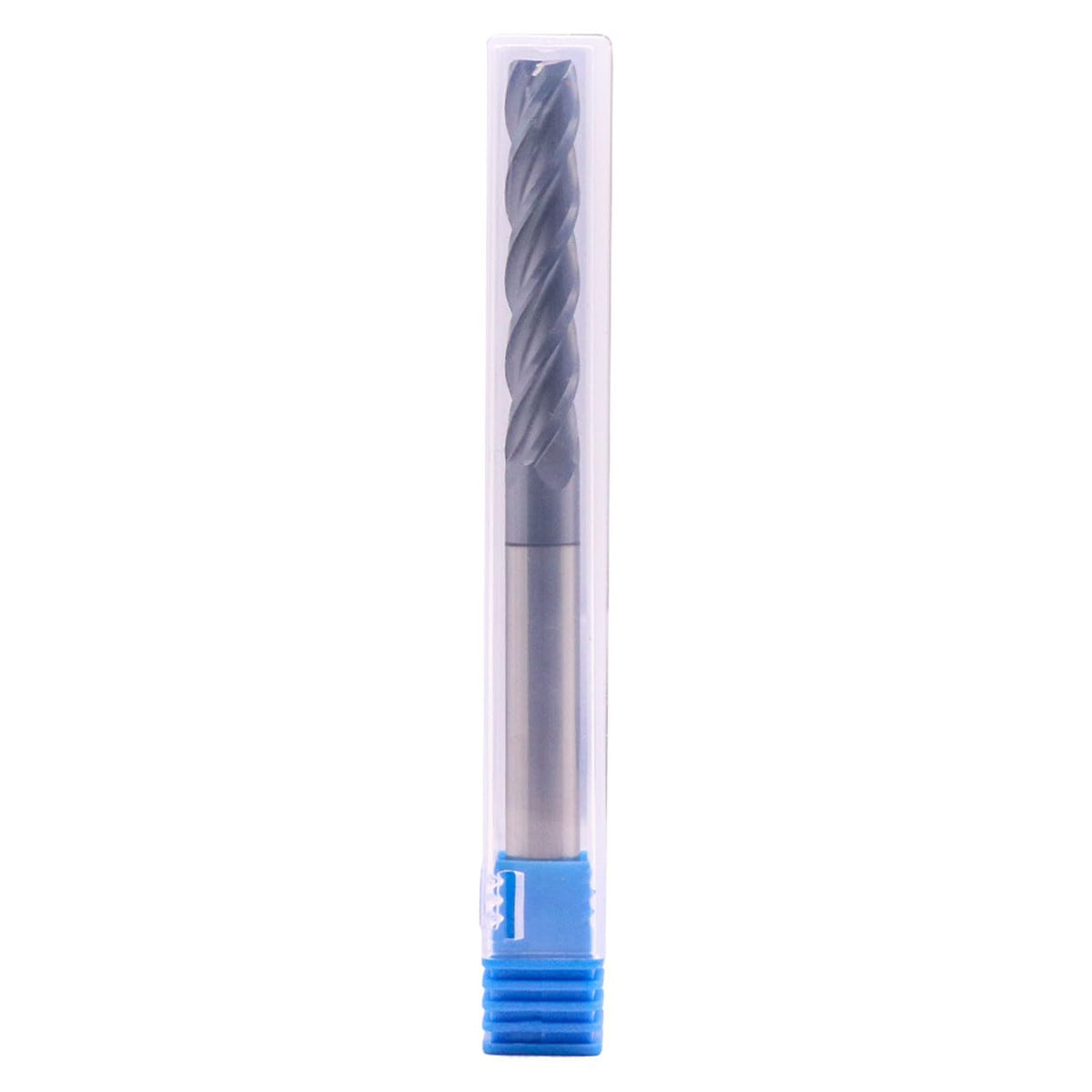 5/16" 4 Flute Solid Carbide Long Square End Mill, 4" OAL, AlTiN Coated