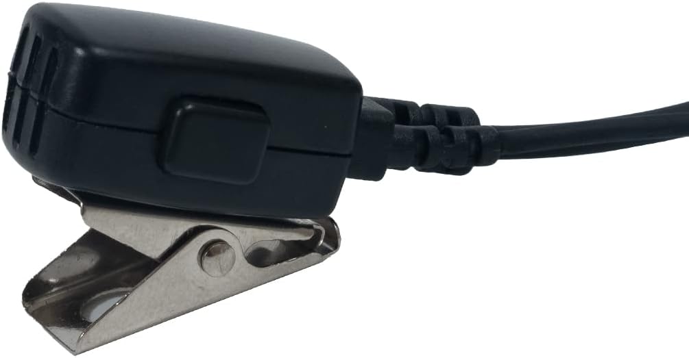 G-Shape Earpiece 2-Pack Compatible with MH230R MR350R T200 | Surveillance Headset, PTT Mic, Comfort, Hands-Free