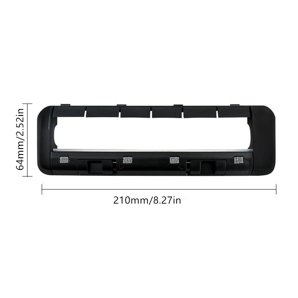 Main Roller Brushes & Main Brush Cover Compatible with Dreame Robot Vacuums