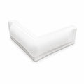 Taylor Made Dock Pro 10" x 10" Corner Dock Bumper, White 46081