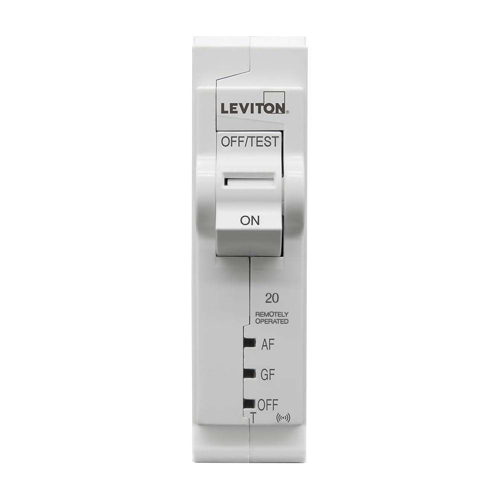 LB120-DST 2nd Gen Smart Circuit Breaker with Remote Control, Dual Function AFCI/GFCI, 1-Pole 20 Amp, 120-Volt, 10kA