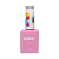 Builder Gel Top Coat For Nails 15ml, 5 in 1 Non Wipe Builder Hard Gel in a Bottle, High Gloss Shine No Wipe Top Coat