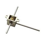 Angle Steering Micro Metal Worm Gearbox 15:1 Reduction Ratio Mini Turbine Worm Gear Box Static Modified Model Reducer Reducer