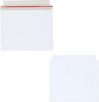 50 Pcs Cardboard Mailers 11x14 Inch Rigid Mailer White Flat Paperboard Envelopes, Cardboard Envelopes, Photo Mailer