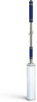 Heavy Duty Stretch Film Dispenser Pole Holder - Extra Long High Reaching Industrial Handle for Stretch Wrapping