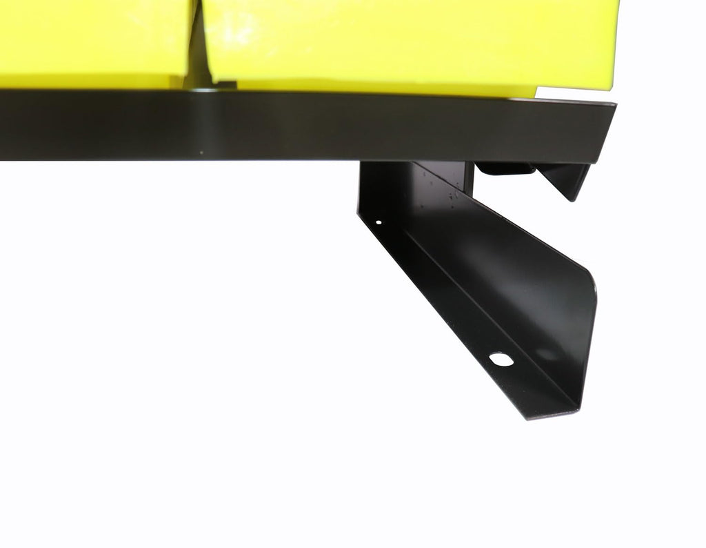 3-Tier 24 Bin Benchtop Steel Parts Storage Rack Single Sided