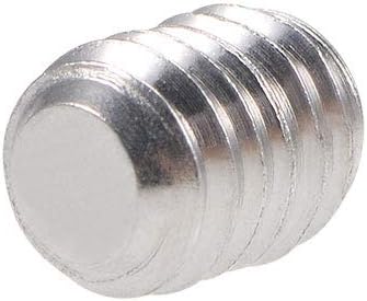 uxcell 50Pcs M3x4mm Internal Hex Socket Set Grub Screws Flat Point 304 Stainless Steel Screw