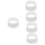 HOMSFOU 5pcs Kitchen Hood Connector Adapter Dryer Vent Kit Duct Transition Fitting