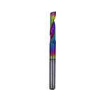 5Pcs 1/8in Solid Carbide 1Flute End Mill, DLC(Ta-C) Coated