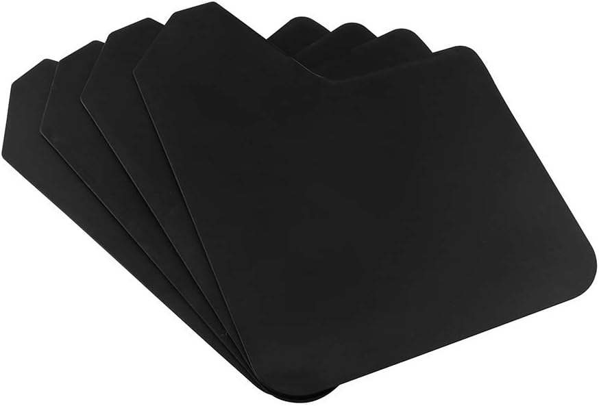 Universal Basic Mud Flaps Set Black Car Mudguard Splash Guards with Accessories for Trucks Cars SUVs Vans