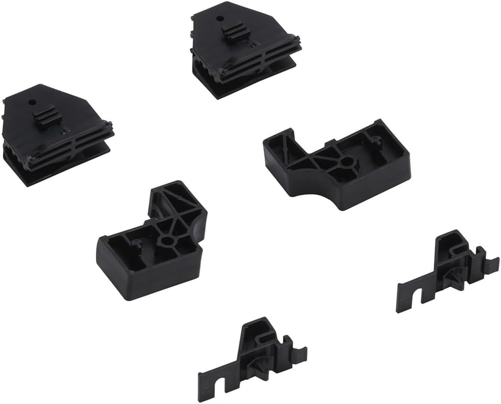 Whirlpool W10763667 OEM Range Rear Drawer Glide Kit Replacement Part