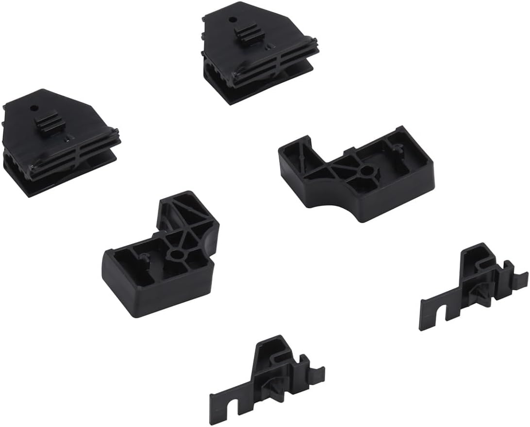 Whirlpool W10763667 OEM Range Rear Drawer Glide Kit Replacement Part