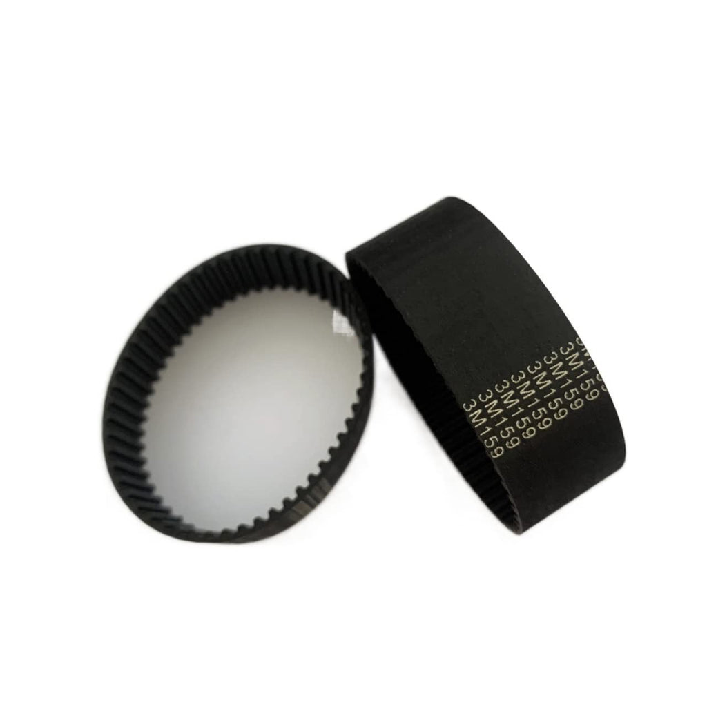 Cosyhat 2Pcs/Set HTD3M Timing Belt for Snow Blower HTD126-3M HTD159-3M Toothed Belts HTD-3M 126mm /129mm (Size : 2pcs, Color : HTD3M-126-18)
