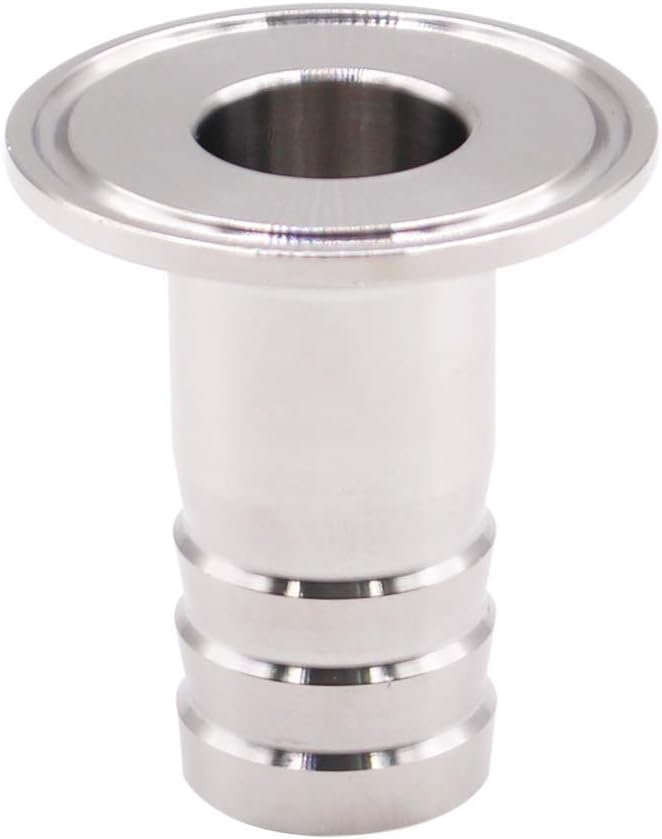 Beduan 1.5 Tri Clamp to 1 Barb Fitting Stainless Sanitary Home Brew