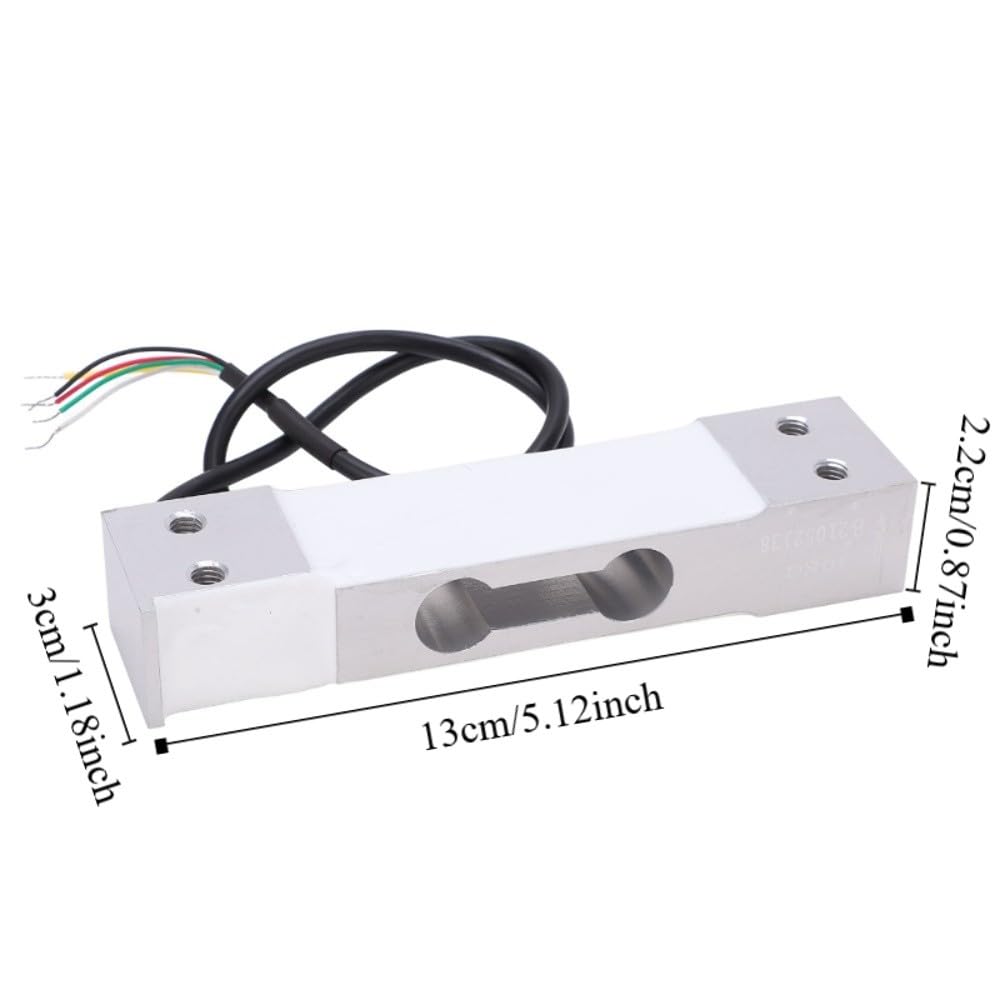 Chiffonade 30kg Parallel Beam Load Cell Weight Sensor High Precision Aluminum Alloy Structure for Digital Electronics Kitchen Scale and Industrial Use