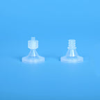 3/4" Tri-clamp to Female Luer Adapter, Polypropylene, 10Pcs