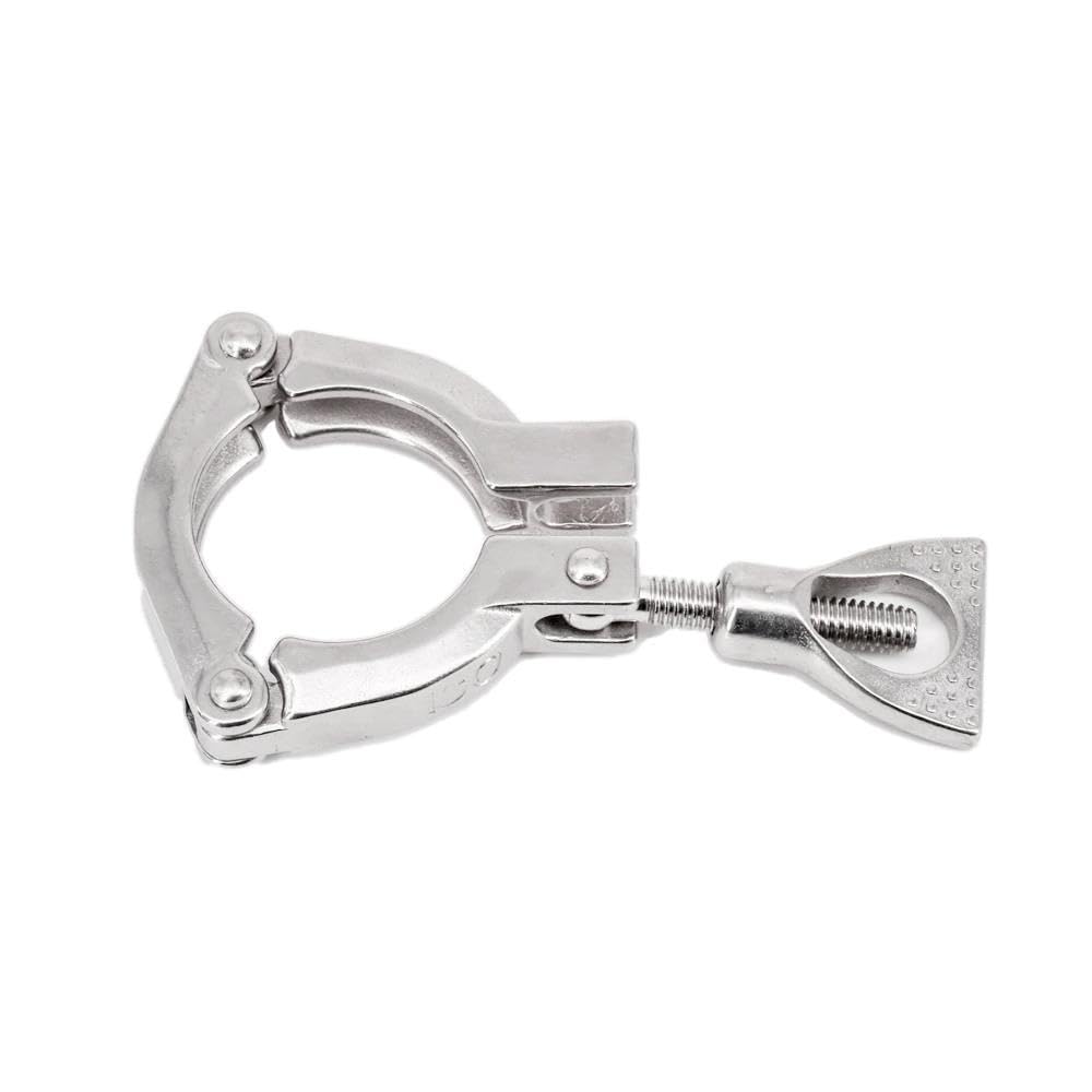 DYKWSWYX Tri Clamp Sanitary Fitting 304 Stainless Steel Middle Clamp