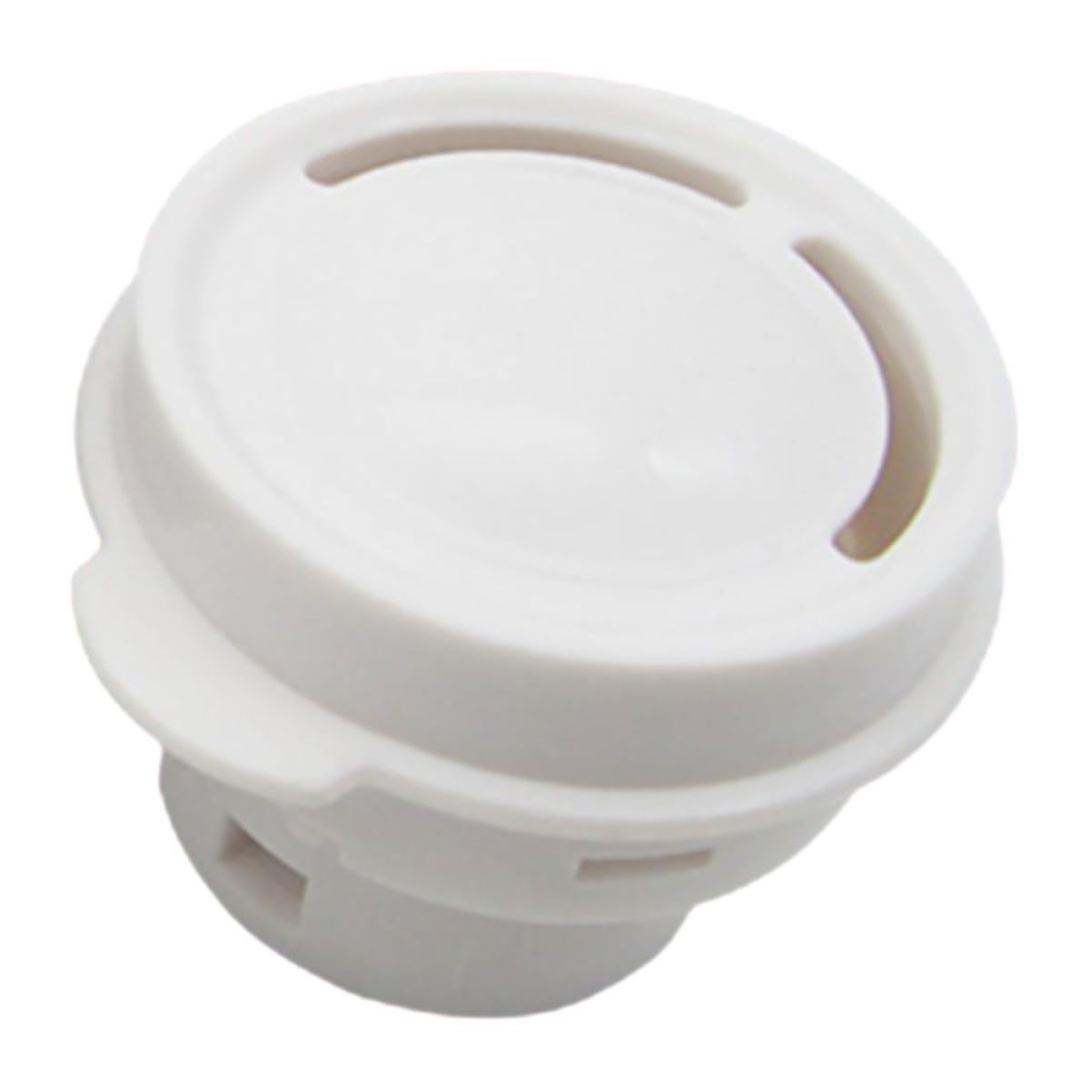 Rice Cooker Steam Valve, Outlet Vent Replacement Part, White Plastic