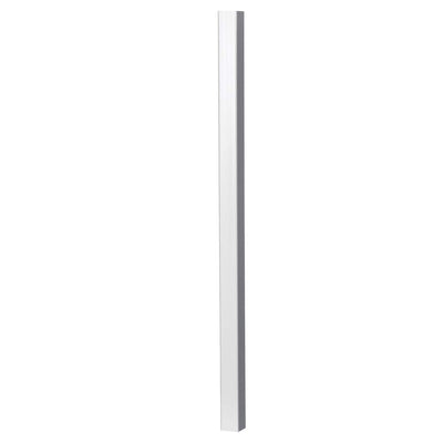 PVC Vinyl Square Baluster Spindle 1-3/8 x 1-3/8 x 32 Inches White (4 per Pack)